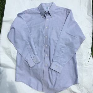 Brooks Brothers Slim-fit blue stripe shirt